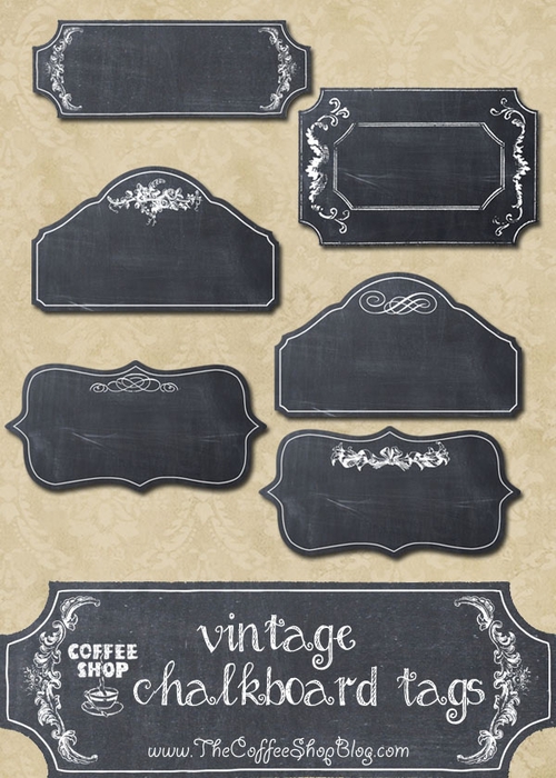 CoffeeShop Chalkboards 1 ad (500x700, 251Kb)