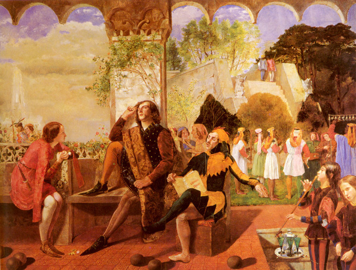 4000579_Deverell_Walter_Howell_Twelfth_Night_Act_II_Scene_IV (700x532, 202Kb)