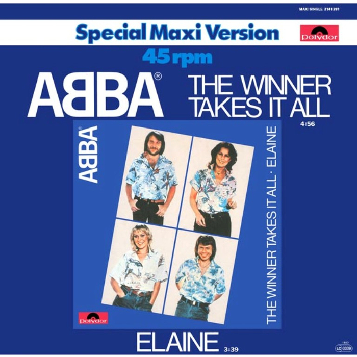 The winner takes it all. Абба Виннер. Абба the winner takes it all. ABBA - the winner takes it all 1980. ABBA the winner takes it all обложка.