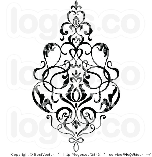 royalty-free-black-patterned-damask-design-logo-by-bestvector-2843 (600x620, 150Kb)