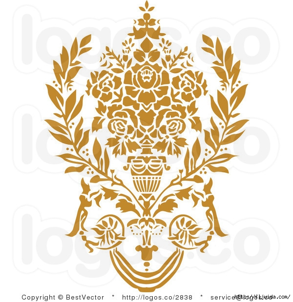 royalty-free-gold-damask-design-logo-by-bestvector-2838 (600x620, 231Kb)