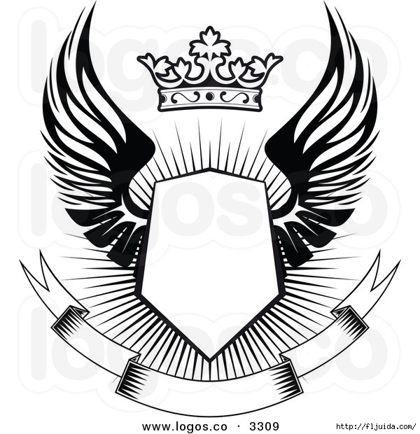 royalty-free-vector-of-a-black-and-white-winged-shield-with-a-crown-and-blank-banner-logo-by-seamartini-graphics-media-3309 (600x620, 202Kb)