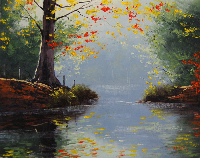 fall_lake_colors_by_artsaus-d5bnj47 (700x554, 549Kb)