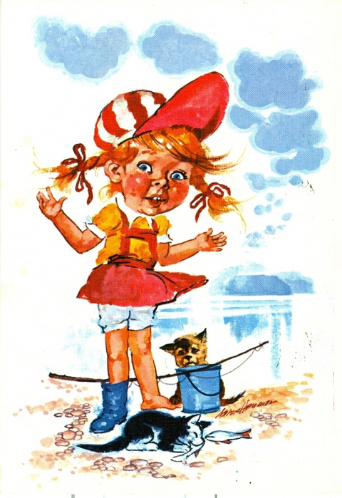 Картинка девочка чумазая
