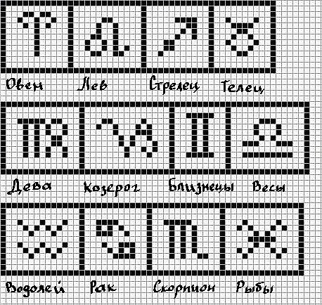 Схемы для бисероплетения на станке по клеточкам