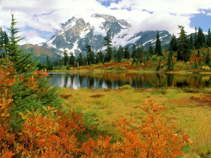 Mount Shuksan, North Cascades, Washington (700x525, 345Kb)