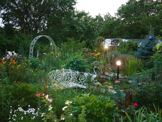 Уютный сад фото