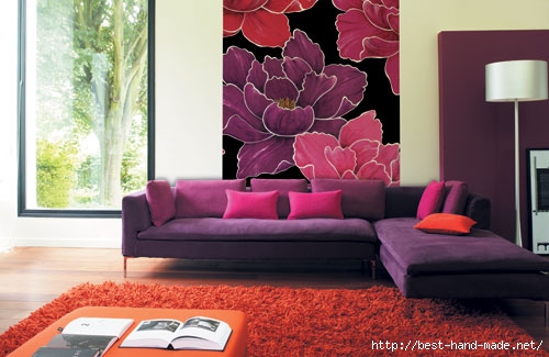 colorful-living-room-design-with-a-large-print (500x325, 116Kb)