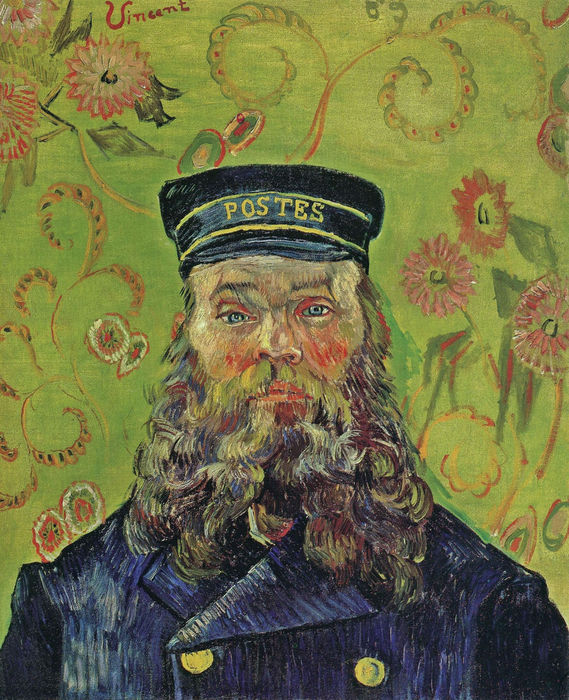 Portrait of the Postman Joseph Roulin, 1888-89 (569x700, 132Kb)