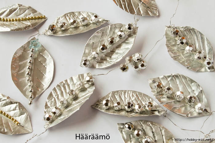 Lehdet tuikkufolioista helmikoristeet Haaraamo (700x467, 198Kb)