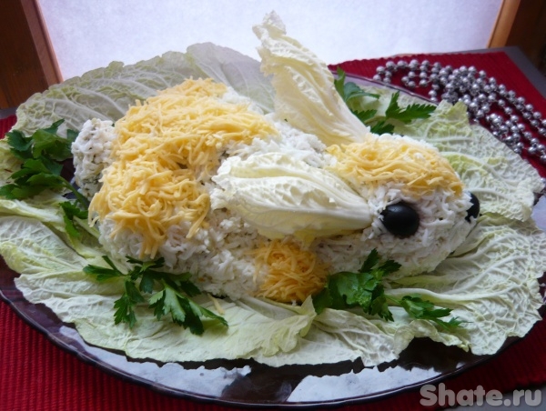 Салат солнечный зайчик рецепт с фото