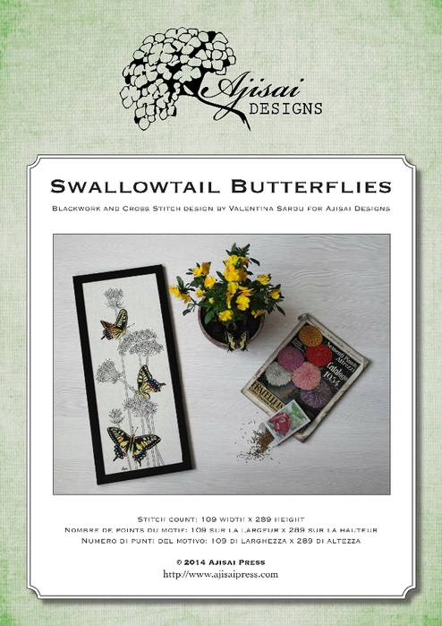 Ajisai Designs - Swallowtail Butterflies_1 (494x700, 229Kb)