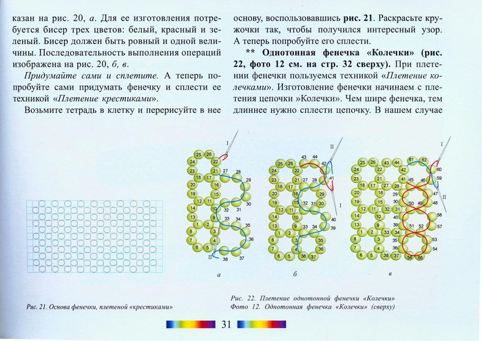 Схема на чипсы из бисера