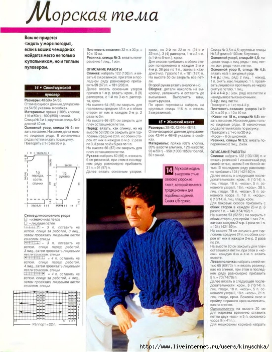 Журнал сандра вязание спицами 1995 со схемами