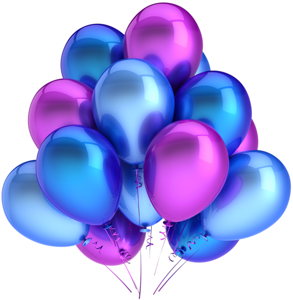 Transparent_Blue_and_Pink_Balloons_Clipart (586x600, 299Kb)
