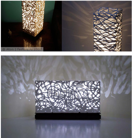 Красивая настольная лампа своими руками из подручных материалов — 24 фото примеров