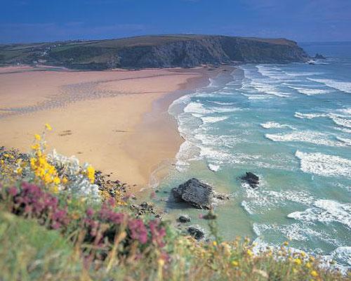 Лето в Cornwall Август Mawgan Porth