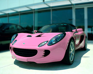 Розовая Машина Фото