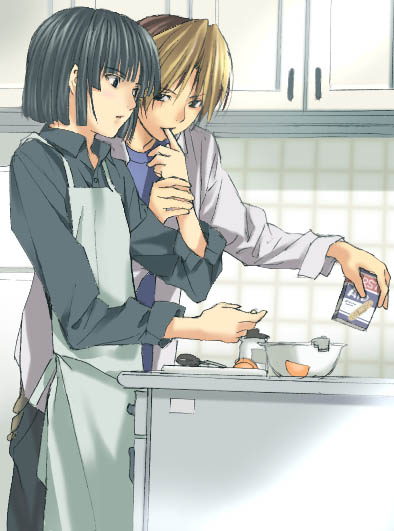 Hikaru no Go Doujinshi - Go Manga (Hikaru Sai Akira and Tetsuo)