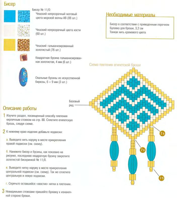 Книга бисероплетение для начинающих со схемами
