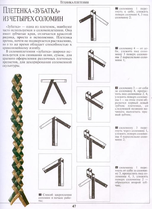 Плетение из соломки