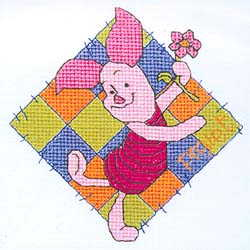 Desiner stitches B49 piglet's Patchwork (250x250, 61Kb)