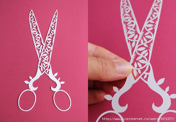 my scissor papercut (600x417, 190Kb)