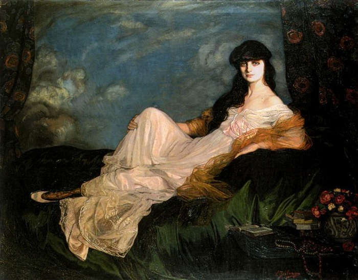 Ignacio Zuloaga Portrait of the Countess Mathieu de Noailles (2) (700x547, 378Kb)