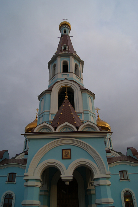 Церковь Чита возле вокзала для фотошопа