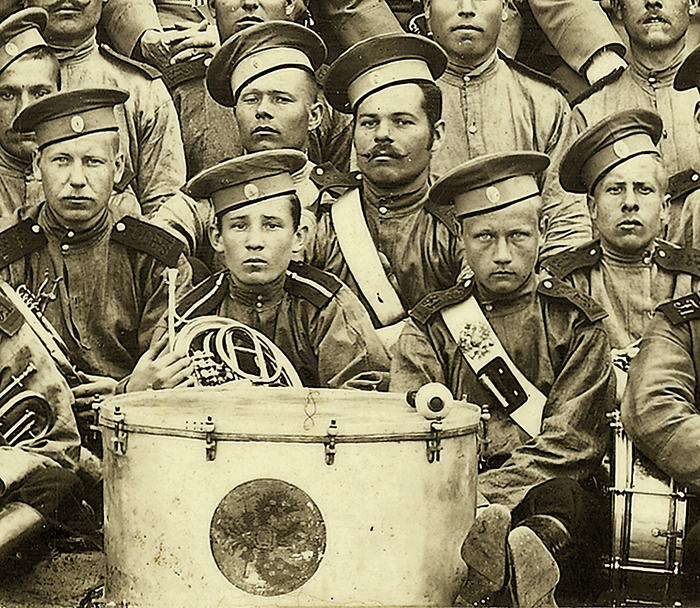 Фотография 1903 года кексгольмский полк