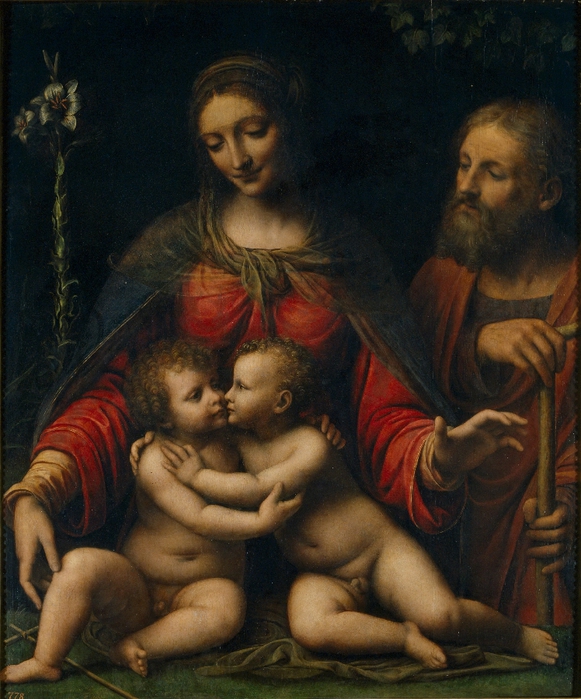 Holy Family (100 x 84) (Madrid, Prado) (581x700, 312Kb)