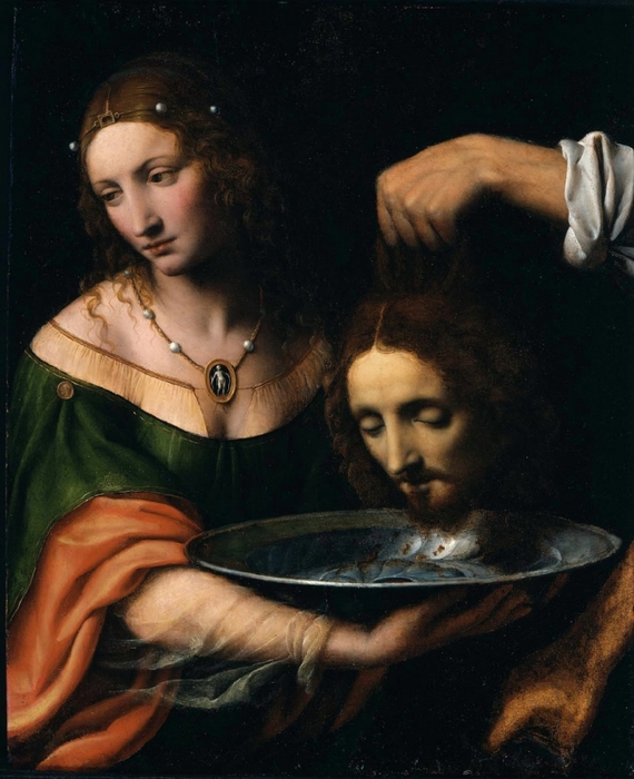 Salome with the Head of John the Baptist (62.2 x 51.4) (Boston, Museum of Fine Arts) (570x700, 255Kb)