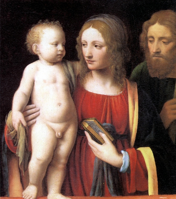 The Holy Family (1532) (51 x 44) (Paris, Louvre) (617x700, 314Kb)