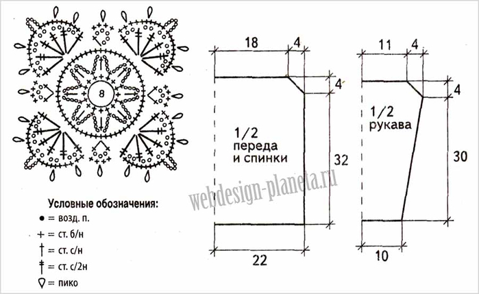 pulover-kryuchkom-s-azhurnoj-koketkoj-iz-kvadratov-shema-vykrojka (700x429, 139Kb)