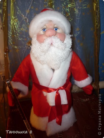 Дед мороз из капроновых колготок своими руками пошаговая инструкция