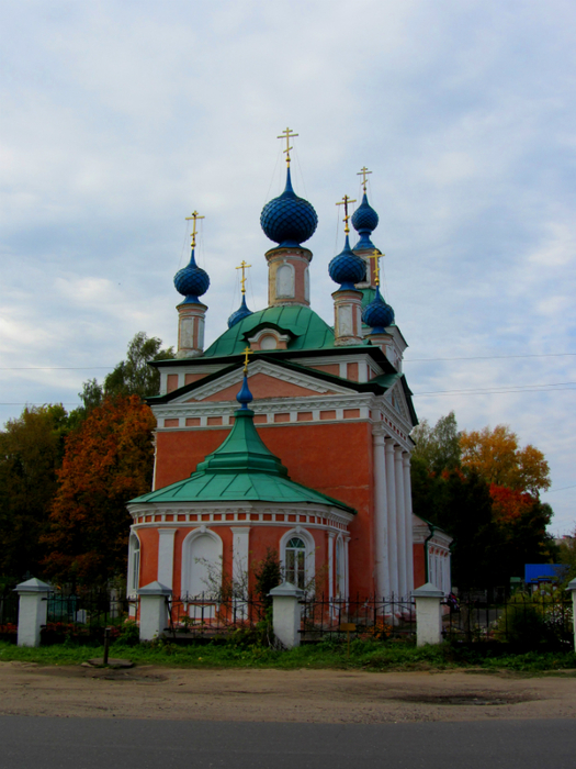 Церковь царевича димитрия на поле углич фото