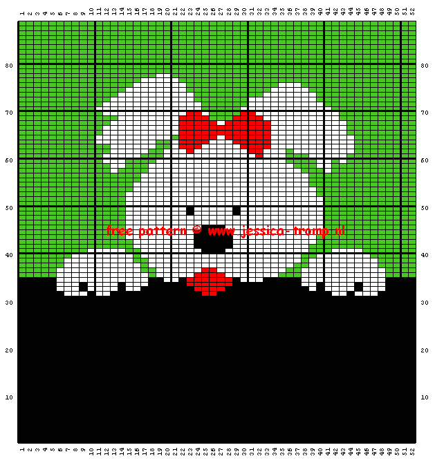 Детский рисунок жаккардом