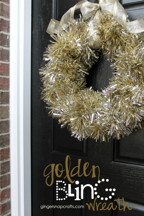 Golden Bling Wreath from GingerSnapCrafts.com (466x700, 650Kb)