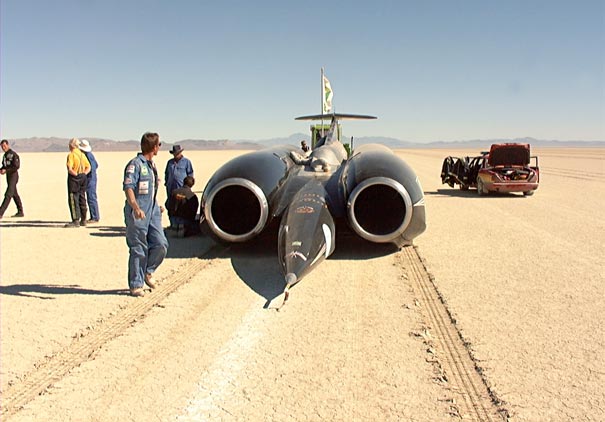 Реактивный автомобиль Thrust SSC