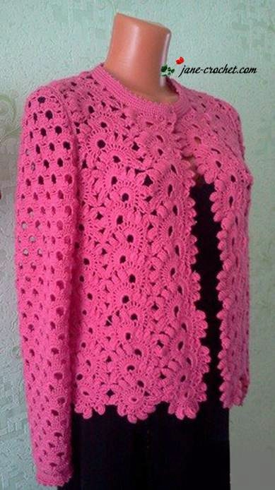 Bright-pink-ribbon-lace-jacket2 (389x694, 121Kb)