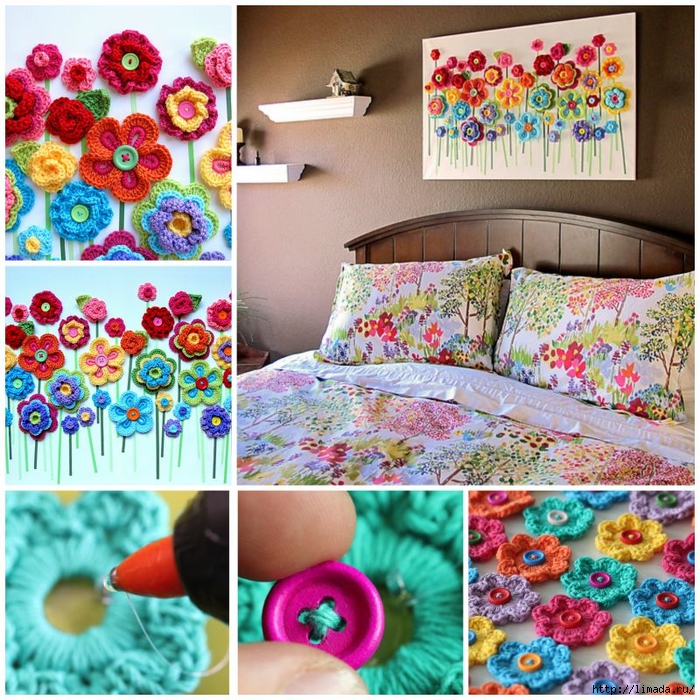 DIY-Crochet-Button-Floral-Wall-Art (700x700, 475Kb)
