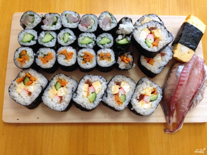 Горячие суши в домашних условиях пошаговый рецепт с фото