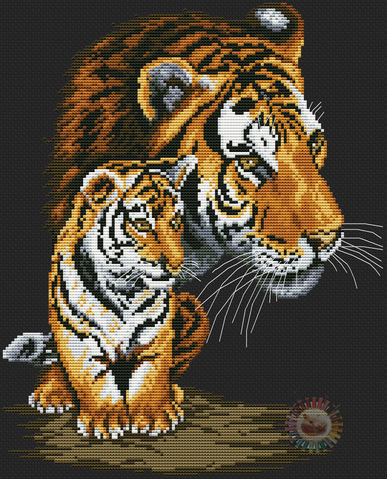 Wild Cats (565x700, 273Kb)