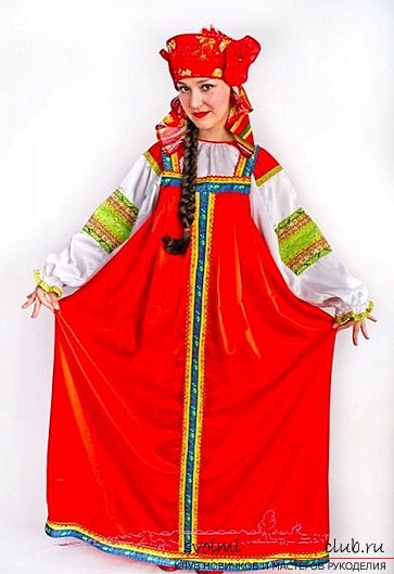 Кокошник – самый яркий элемент народного костюма ребенка