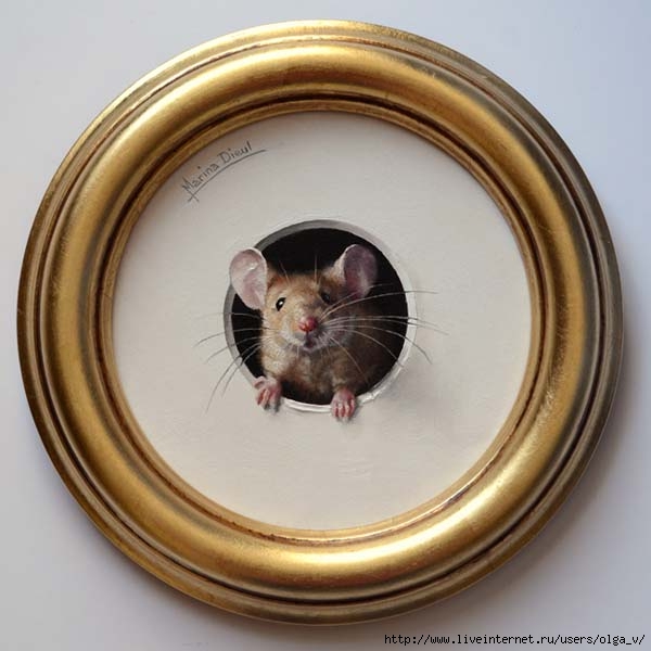 Marina-Dieul_Petite-souris-XIV_oil_diam4_web2 (600x600, 134Kb)