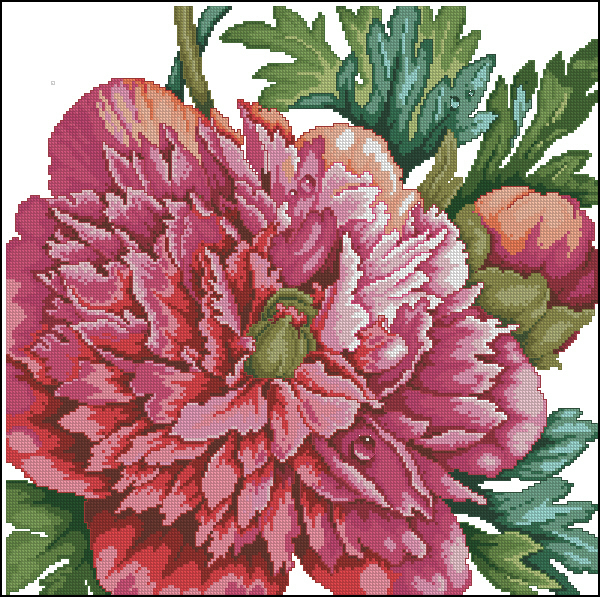 barbara_baatz-_peony_pillow (600x597, 688Kb)