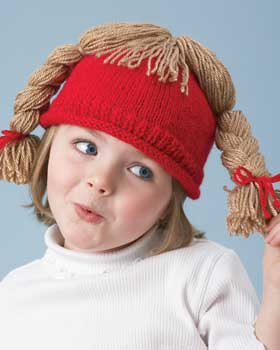 Silly Hair Knit Hat for Kids (280x350, 60Kb)