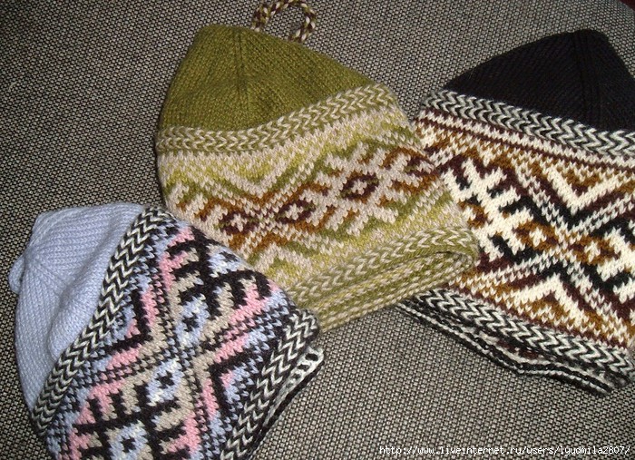 Estonian Sock Hat by Carolyn Vance (700x507, 404Kb)