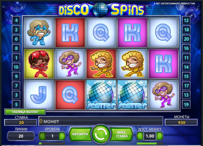 Игровой Автомат Disco Spins