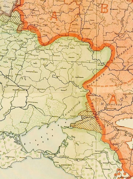 Диалектологическая карта русского языка 1914 года